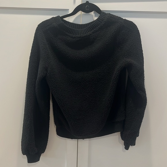 Black cozy crew neck - Picture 4 of 5